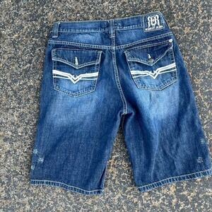 2000s skater denim jorts  • size 36